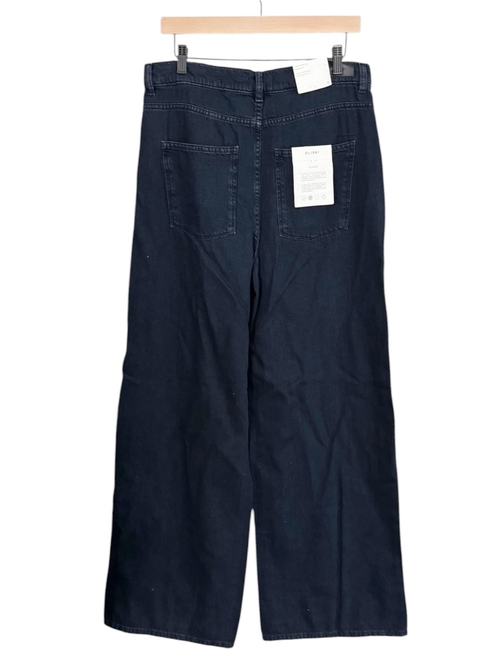 DL1961 Hepburn Wide Leg High Rise Vintage 32" Jeans | 30 NWT - Picture 4 of 13